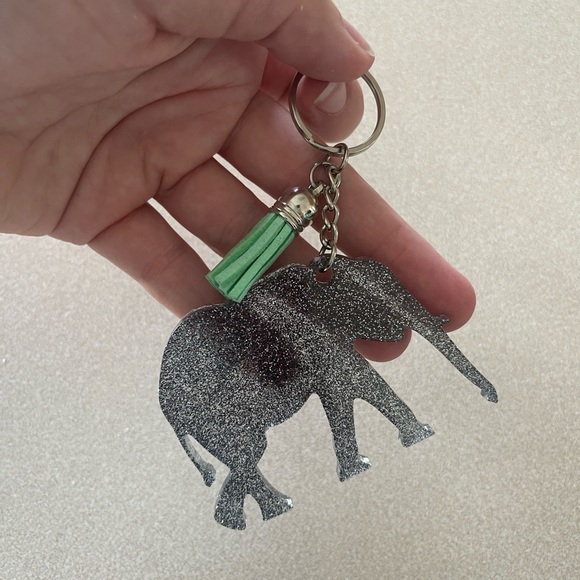 **SPECIAL DEAL** Handmade Elephant Keychain -Please read description - Picture 2 of 3